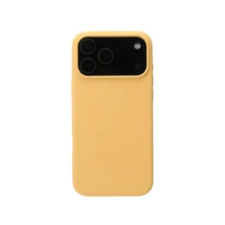 Silicon hoes iPhone (geel)